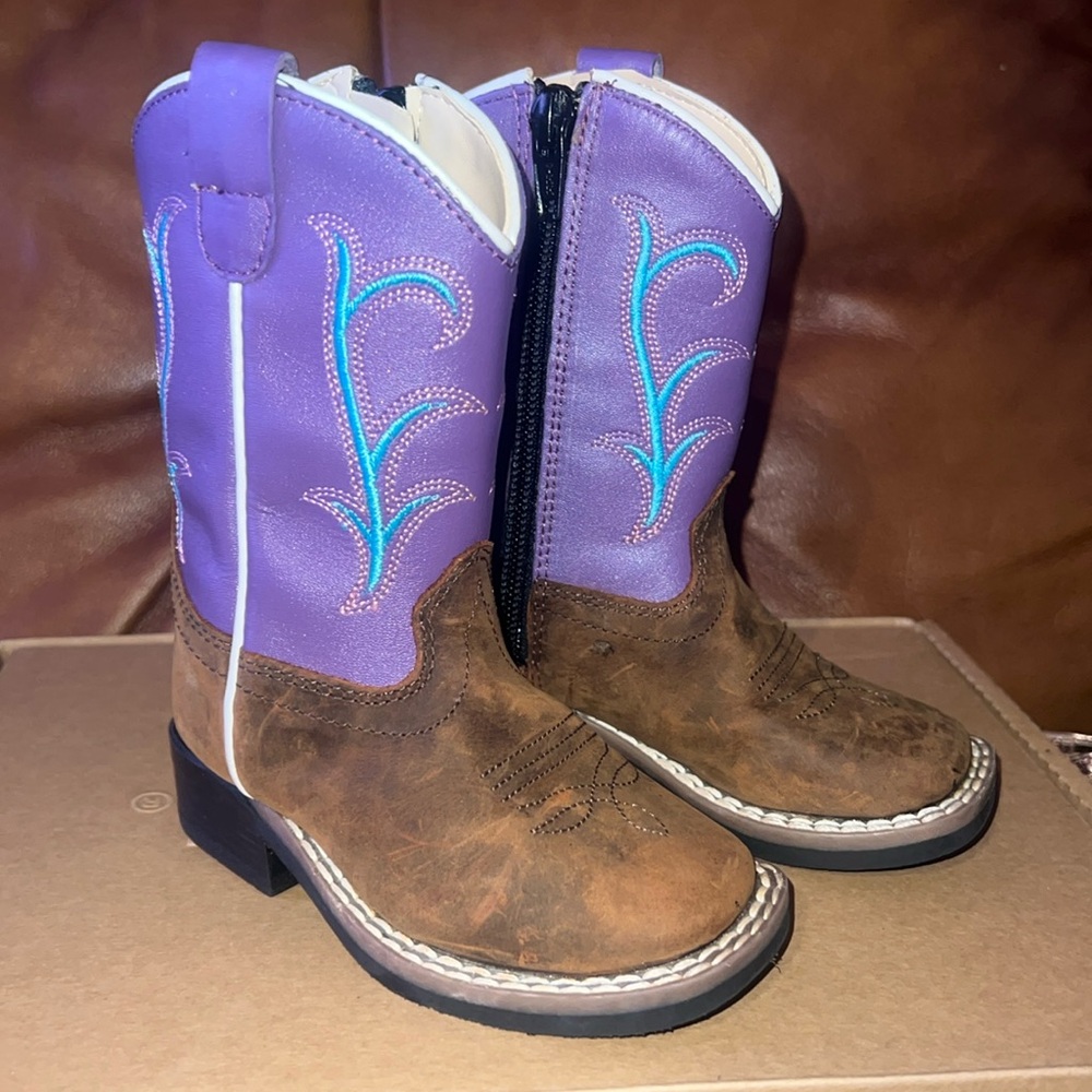 Old West Toddler Cowboy Boots - Size 5